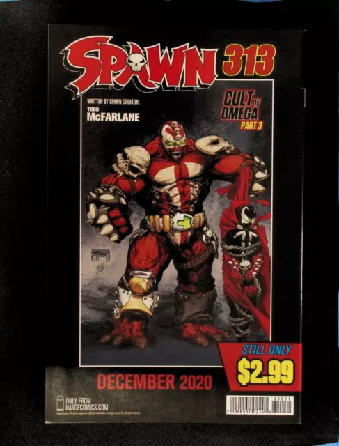 Spawn 312A 1st cameo app. Medieval Spawn (Marc Rosen), Return of Jim Downing 2