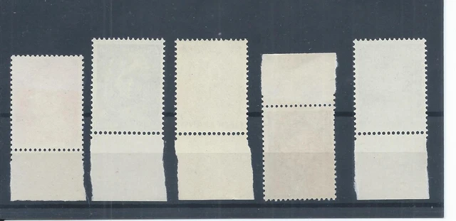 Netherlands stamps.  1957 Child Welfare MNH portraits SG 857 - 861 (AC516) 2