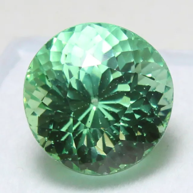 19.00 Ct Natural Certified Unheated Madagascar Green Sapphire Loose Gemstones ks