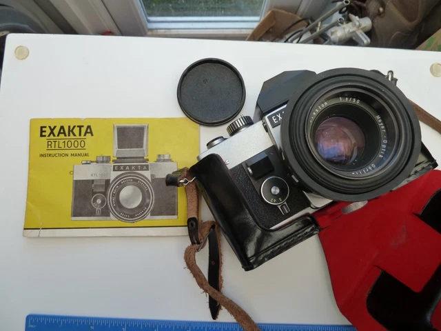 CÁMARA EXAKTA RTL1000 CON LENTE MEYER ORESTON PLUS ESTUCHE 1,8/50 mm