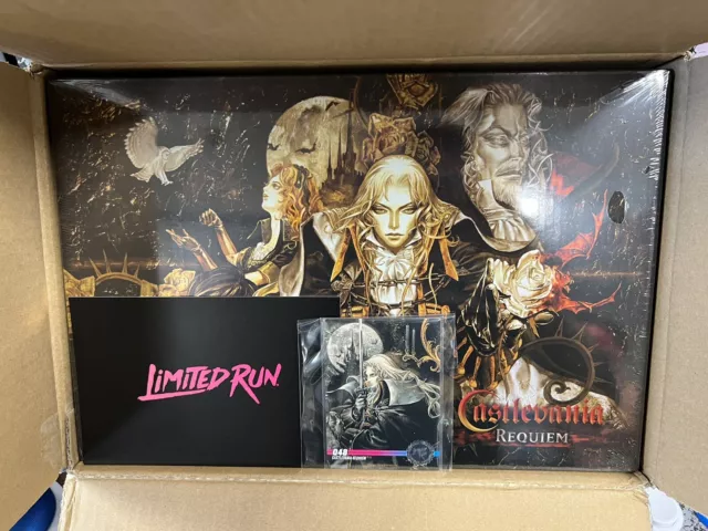 Castlevania Requiem + Random Card PS4 Limited Run #443 LRG IN HAND