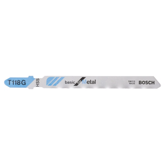 Bosch T118G de Base pour Métal à Assembler Lames (5 Paquet) 3