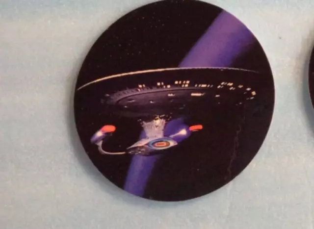 STAR TREK COASTER X 16 Promo Drink Bar Mancave Next Generation  Aus Rel 1998