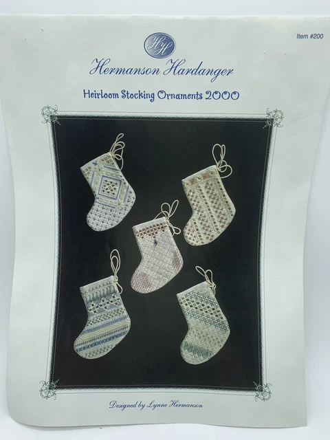 Hermanson Hardanger Hermanson Hardanger Adornos Patrón 2000 Artículo #200