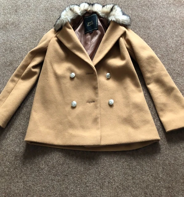 Giacca a dondolo marrone ragazza - Età 9/10 - River Island
