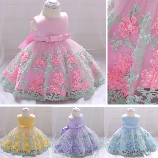 Vestito Natale Per Bambina - Senza Maniche, Gonna A Tutù Multistrato Con Stelle, Per 1-6 Anni