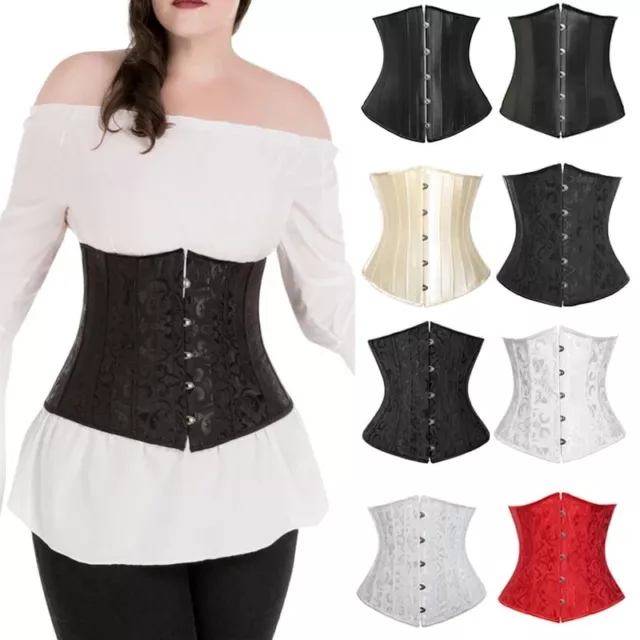 Damen Corset Waist Training Korsett Duty Atmungsaktiv Corsage Bauchweg Cincher