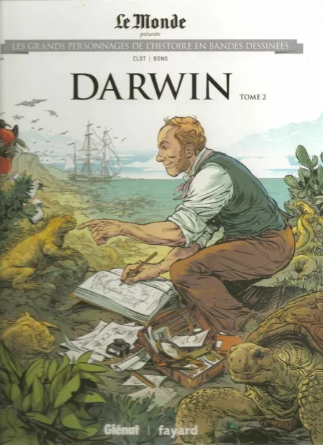 Les grands personnages de l'histoire n°28 : Darwin Tome 2 | Clot Bono | Neuf