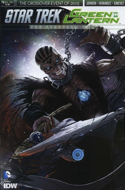 Star Trek/Green Lantern #4A VF/NM; IDW | we combine shipping