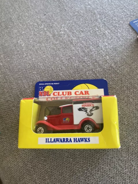 1:64 Ford Model A Van - 1995 NBL Club Illawarra Hawks  Car Matchbox