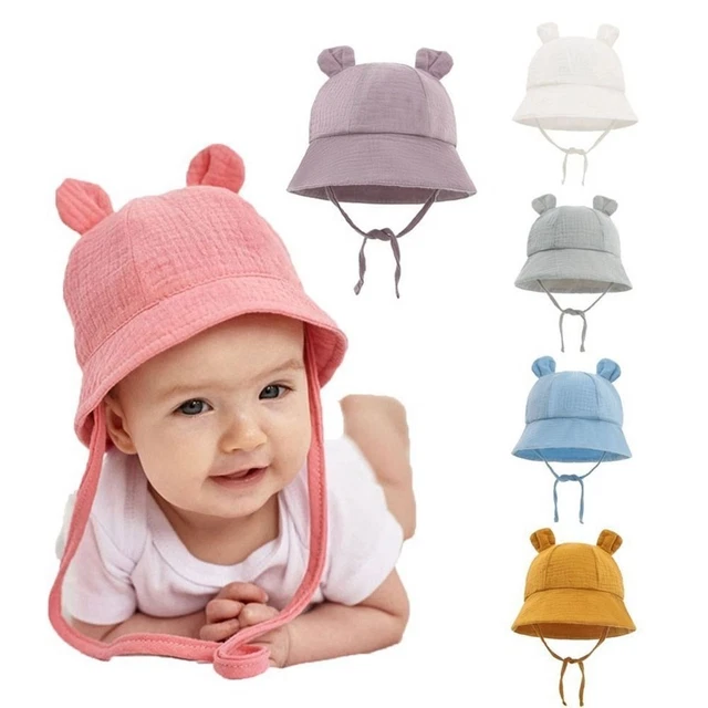 Cappello cartone animato estate Panama berretto orecchio coniglio bambini berretto sole bambino cappello da pescatore