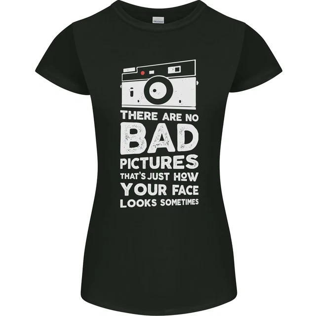 Fotografia How Your Face Guarda a Volte Donna Minuta Taglio T-Shirt