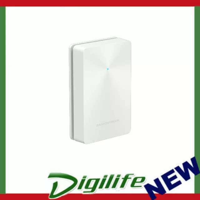 Grandstream GWN7624 Hybrid 802.11ac Wave-2 Wi-Fi 5 In-wall AP (2x2 2.4 GHz, 4x4