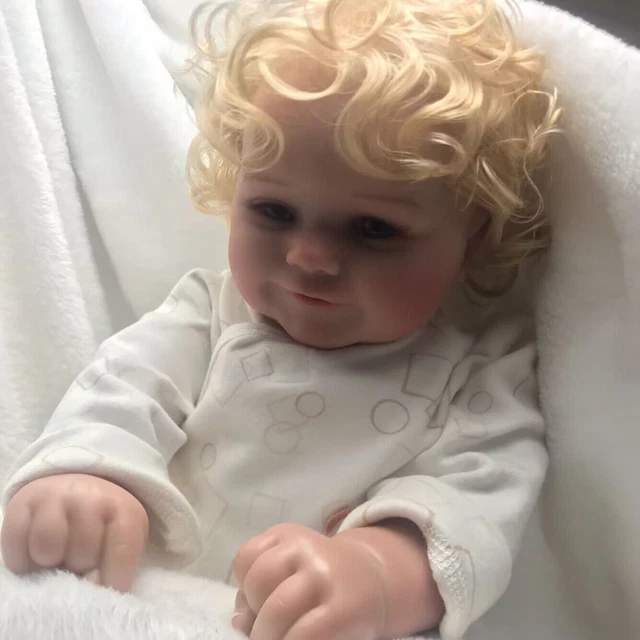 20" Reborn Baby Dolls Realistic Silicone Vinyl Newborn Doll Handmade XMAS Gift
