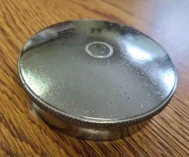 Vintage Original 1930's Car Truck Engine Chrome Threaded Radiator Cap OEM #38
