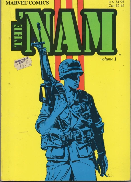 The 'Nam Volume 1, Tpb Trade Paperback #1-4 1987 Marvel Comic Golden Vietnam War