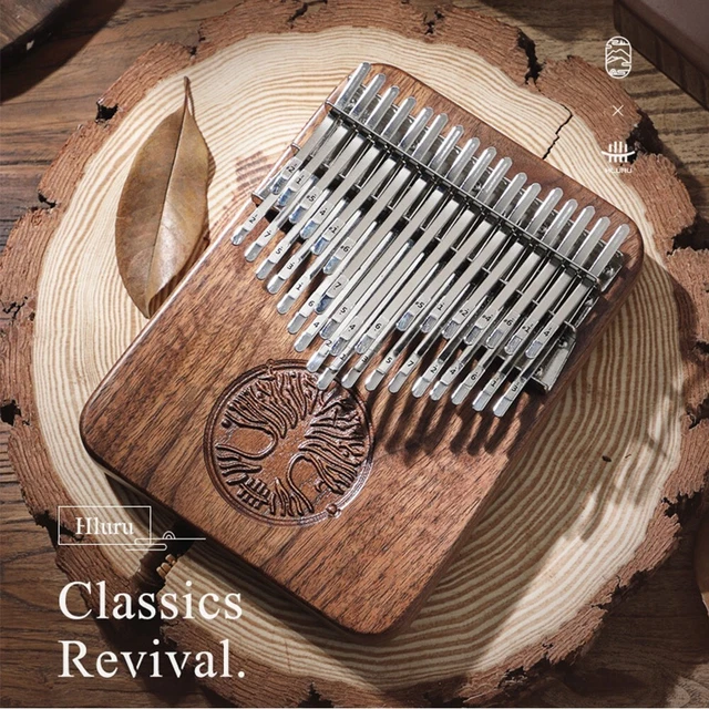 Piano pouce Kalimba 21 touches Kalimba 34 tons design clavier épaissi intégré