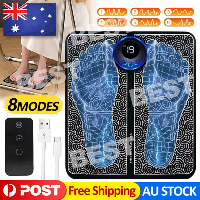 EMS Foot Massager foot nooro neuropathy fee for Circulation and Pain Relief USB