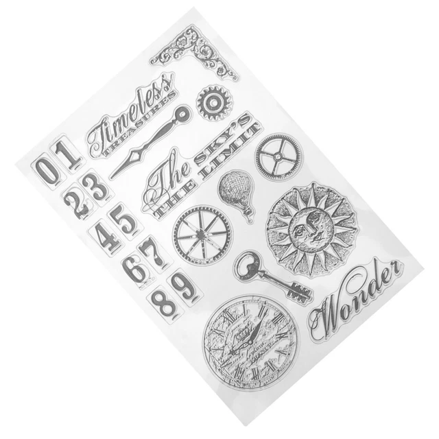 Art Craft Stencil Clear for Making Stamp Reusable Scrapbook