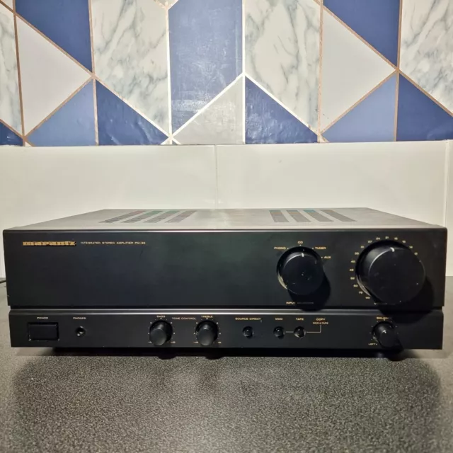 Marantz PM- 32 Stereo Integrated Amplifier Fully Working