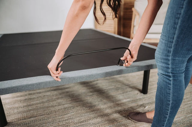 OS4 Black and Grey Flex Head Queen Adjustable Bed Base With Foot Position