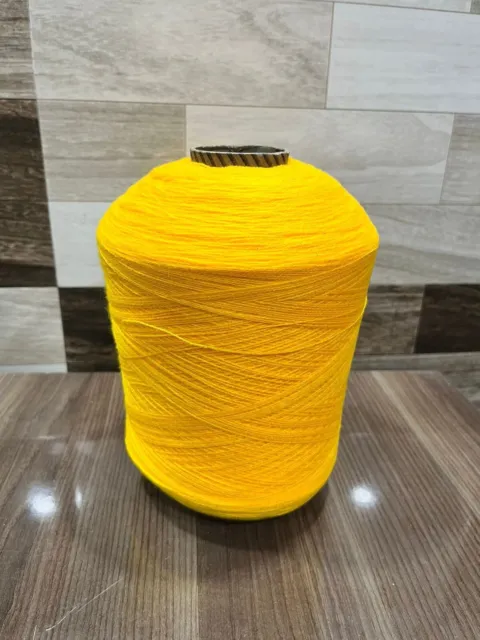 Falak Embroidery Thread type Wool  (Yellow) Free Shipping