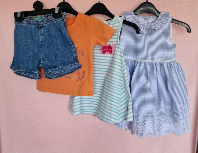 Summer Clothes Bundle Baby Girls Age 3-6 Mths.Used.Good condition.Mixed brands.