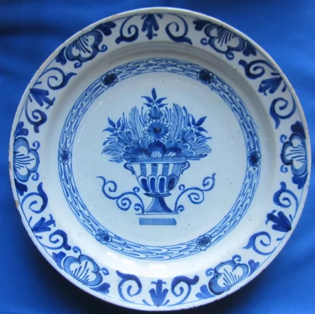 Antique Delft plate  - 26cm - 18th century