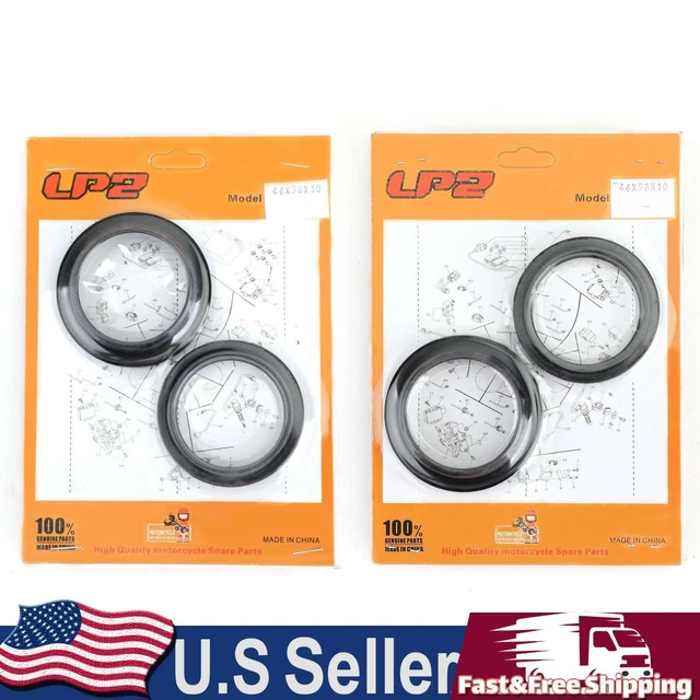 FORK OIL SEAL Wiper Kit for Kawasaki ZX 600 636 900 Ninja ZX6R ZX9R