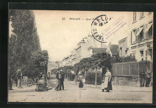 CPA MELUN, LE Quai de la Reine-Blanche EUR 2,00 - PicClick FR