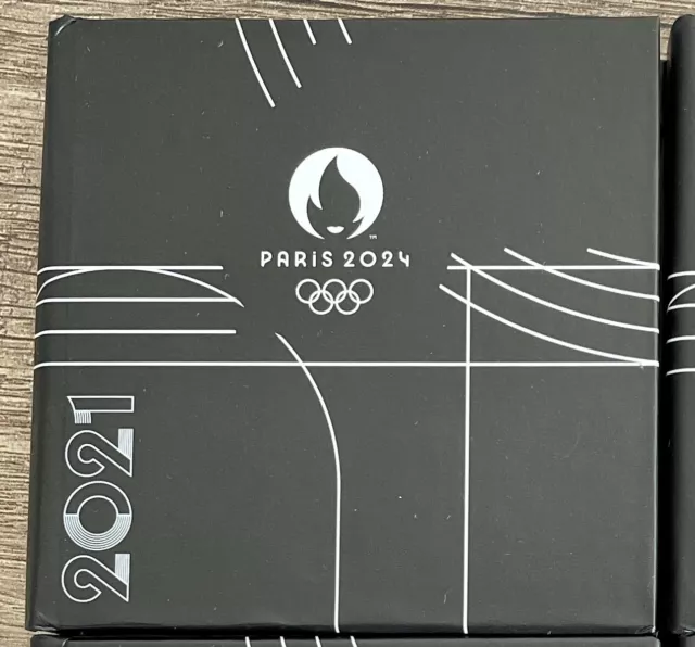 2 EURO FRANCE FRANKREICH JO PARIS 2024 BE PROOF PP 2021 Marianne Tour