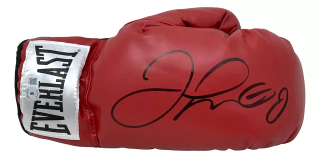 Floyd Mayweather Jr Signed Red Everlast Right Hand Boxing Glove BAS ITP