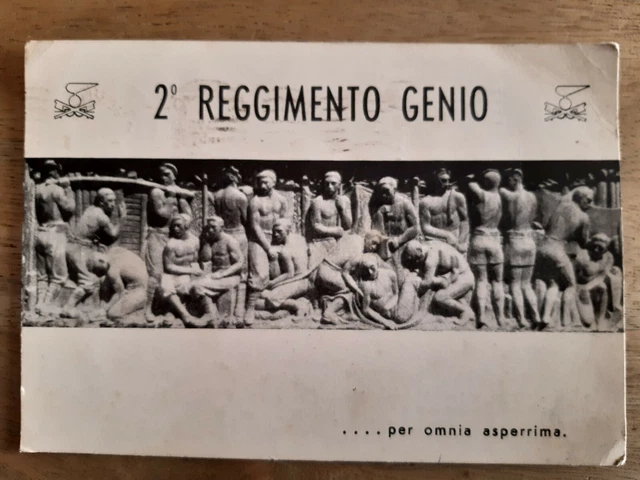 CARTOLINA MILITARE 2 Reggimento Genio Rara EUR 1,99 PicClick IT