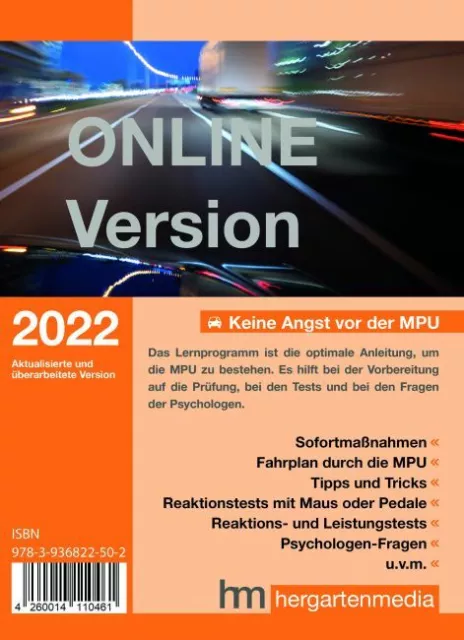 “Keine Angst vor der MPU 2022”