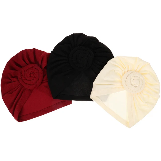 3 pz copricapo donna donna signorina moda cappello indiano