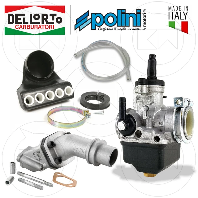 Carburateur Original Dell’Orto PHBL 24 AS 02715 - Pour Vespa 50 Special, ET3 Primavera & PK 50 S