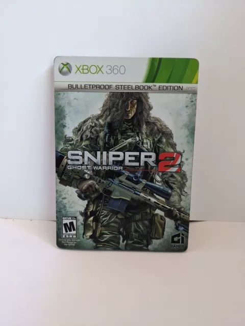 Sniper Ghost Warrior 2 Bulletproof Steelbook Edition Xbox 360 Sniper Ghost Warrior 2 Bulletproof Steelbook Edition Xbox 360