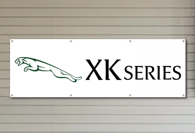 Jaguar Car logo S-type XK, X-type PVC Workshop Garage banner waterproof SIGN 006