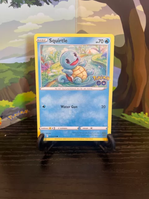 Squirtle 015/078 - Pokemon Go - Common - Pokemon Card TCG -  LP