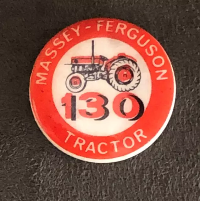 Massey Ferguson Tractor 130 Farming Farm Agricultural Lapel Pin Badge