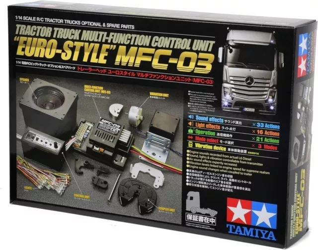 Tamiya 56523 1/14 RC Tractor Truck Euro Style Multi-Function Control Unit MFC-03 3