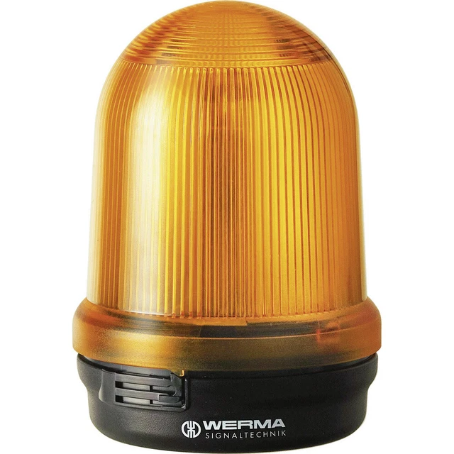 Werma Signaltechnik Signalleuchte LED 829.320.68 829.320.68  Gelb Blitzlicht ...