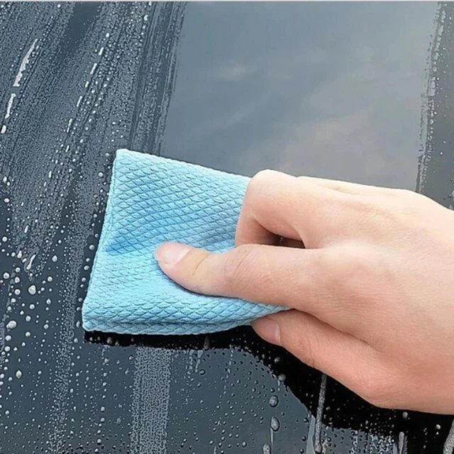 5 PCS NanoScale Streak-Free Miracle Cleaning Cloths  Kitchen Rag Reusable tool 4