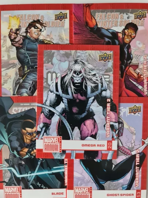 2020-21 Marvel Annual *Variant Tier 2* Base Card ***YOU PICK*** Upper Deck