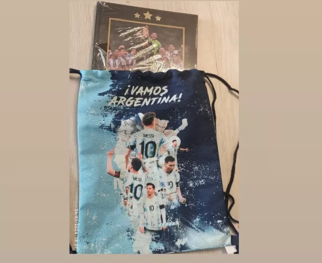 Libro Oficial Del Gráfico Y Afa Mundial 2022 Argentina + Mochila De Regalo