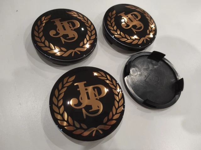 Wheel Center Caps Universal Hub Caps Covers - 8 pieces (4 caps+4 stick) JPS