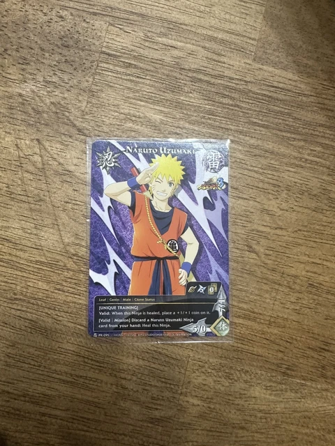 NARUTO CCG ULTIMATE Ninja Storm 3 Naruto Uzumaki x Goku Promo PR