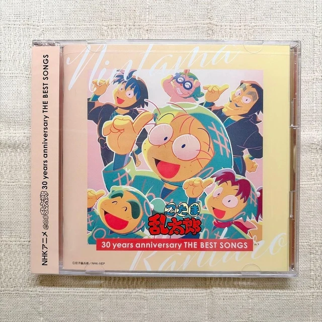 NINTAMA RANTARO 30TH Anniversary THE BEST Songs CD 2 Disc J Storm