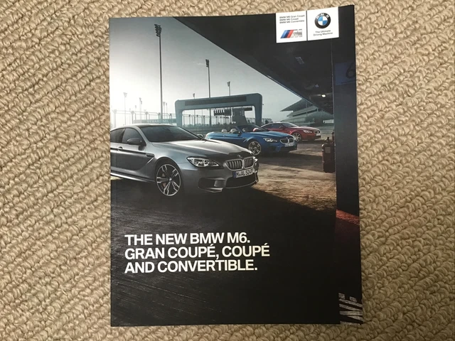 2015 BMW M6 Gran Coupe Convertible Australia Brochure EUR 12,23 ...