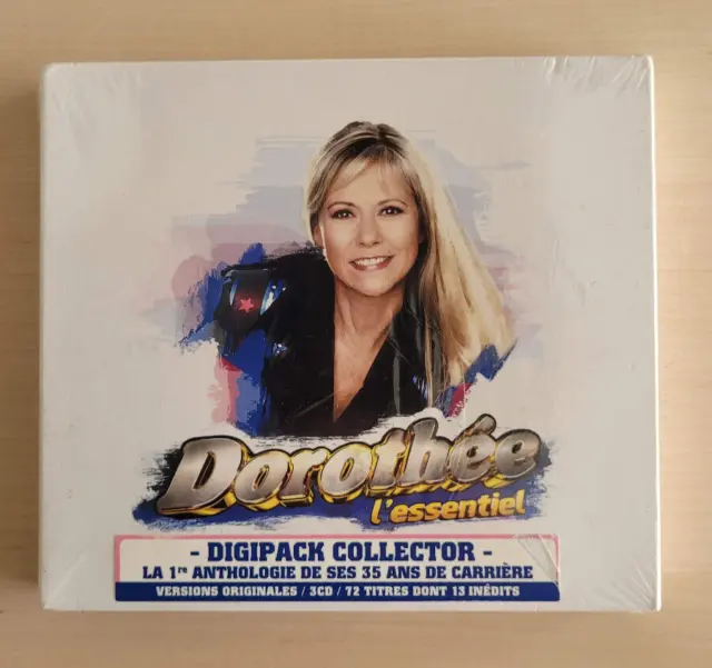 DOROTHÉE - L'ESSENTIEL - RARE COFFRET ALBUM 3 CD COLLECTOR Digipack ! NEUF !!!!!